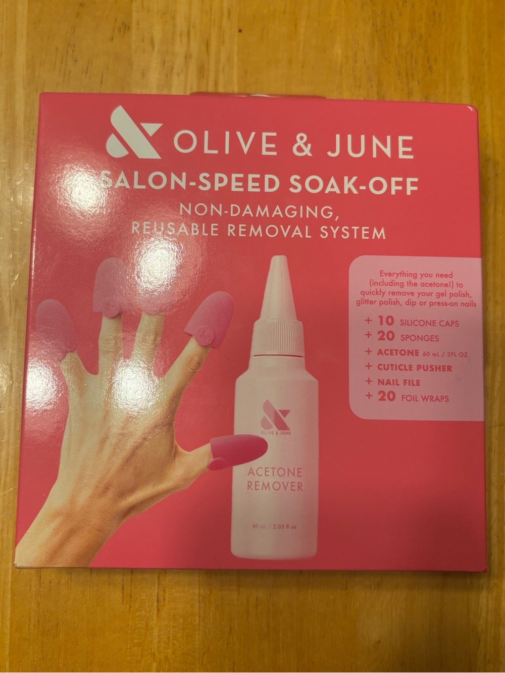Olive & June Salon-Speed Soak-Off kit